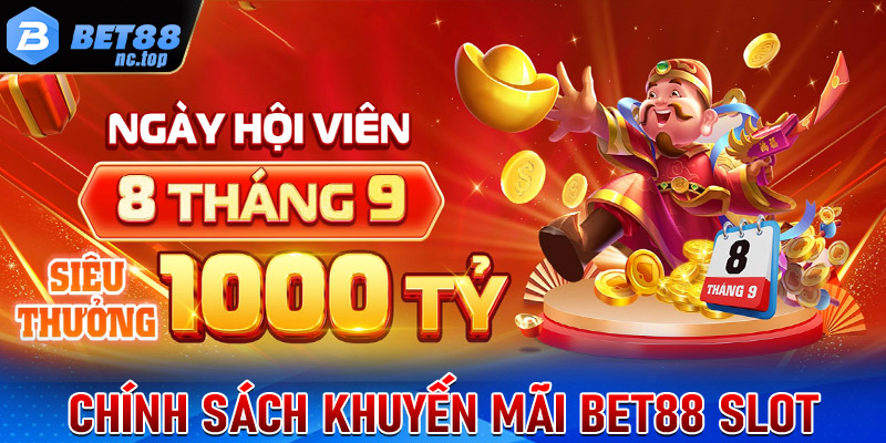 Chính sách khuyến mãi và thưởng tại Bet88 Slot